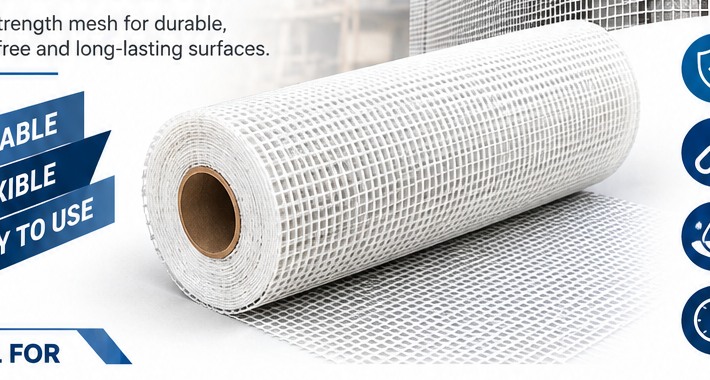 Fiberglass Mesh for Plastering